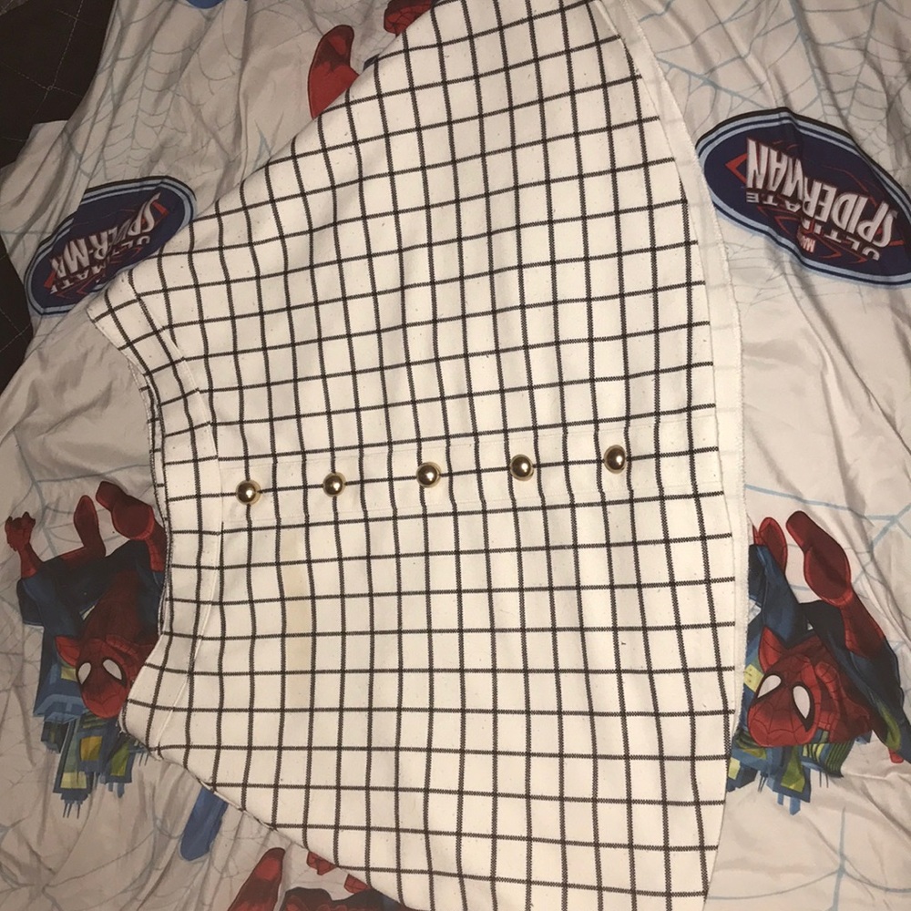 above the knee skirt!